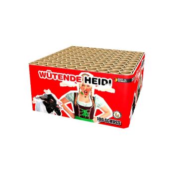 Wütende Heidi, Batteriefeuerwerk von Lesli