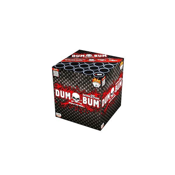 Salutbatterie von Klasek mit 25 Schuss in 30 mm