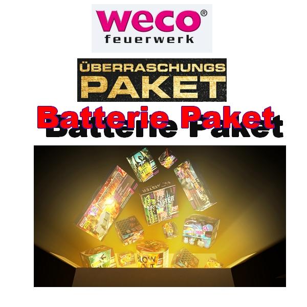 Überraschungspaket Feuerwerksbatterien von Weco